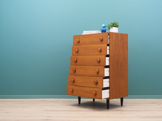 Danish Teak Chest of Drawers, 1960s-VND-1784312