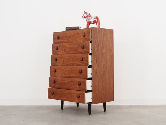 Danish Teak Chest of Drawers, 1960s-VND-1311927