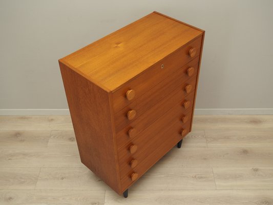 Danish Teak Chest of Drawers, 1960s-VND-1823498