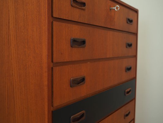 Danish Teak Chest of Drawers, 1970s-VND-2018319