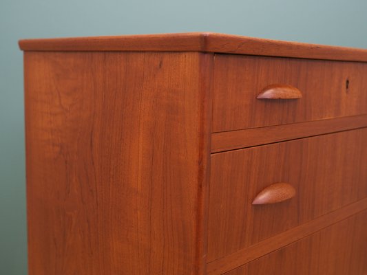 Danish Teak Chest of Drawers, 1970s-VND-2019676