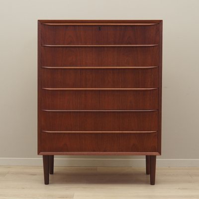 Danish Teak Chest of Drawers, 1970s-VND-1790251