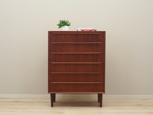 Danish Teak Chest of Drawers, 1970s-VND-1790251