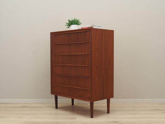 Danish Teak Chest of Drawers, 1970s-VND-1790251