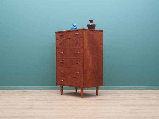 Danish Teak Chest of Drawers, 1970s-VND-2019676