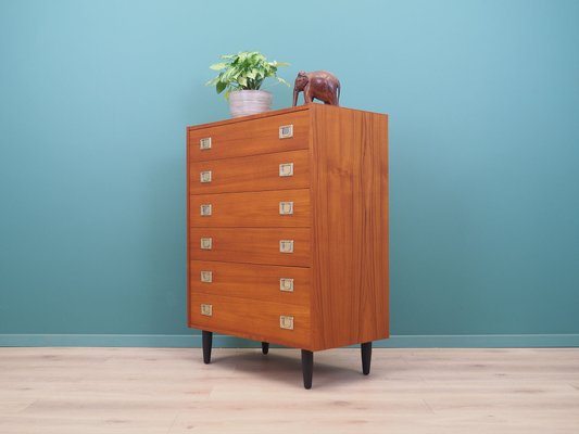 Danish Teak Chest of Drawers, 1970s-VND-1784153