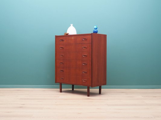 Danish Teak Chest of Drawers, 1970s-VND-2018533