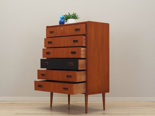 Danish Teak Chest of Drawers, 1970s-VND-2018319