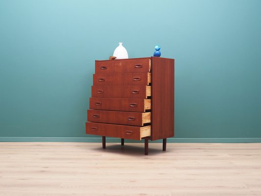 Danish Teak Chest of Drawers, 1970s-VND-2018533