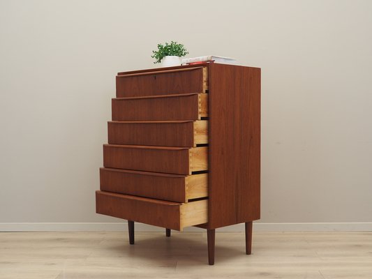 Danish Teak Chest of Drawers, 1970s-VND-1790251