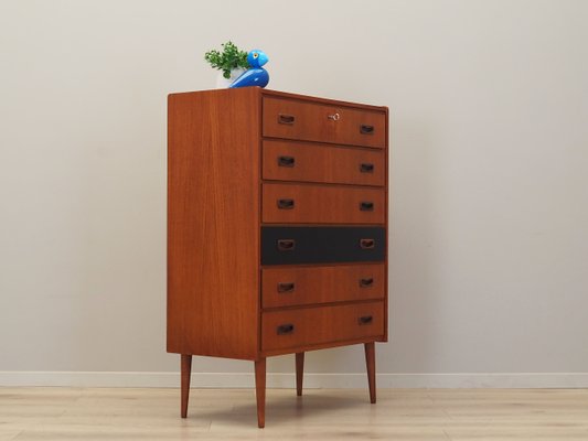 Danish Teak Chest of Drawers, 1970s-VND-2018319