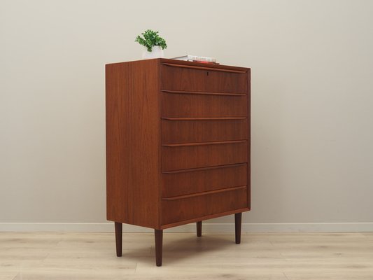 Danish Teak Chest of Drawers, 1970s-VND-1790251