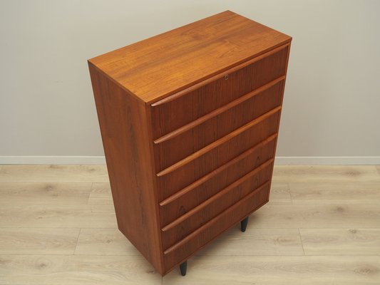 Danish Teak Chest of Drawers, 1970s-VND-1805223