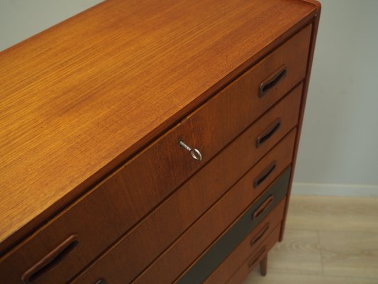 Danish Teak Chest of Drawers, 1970s-VND-2018319