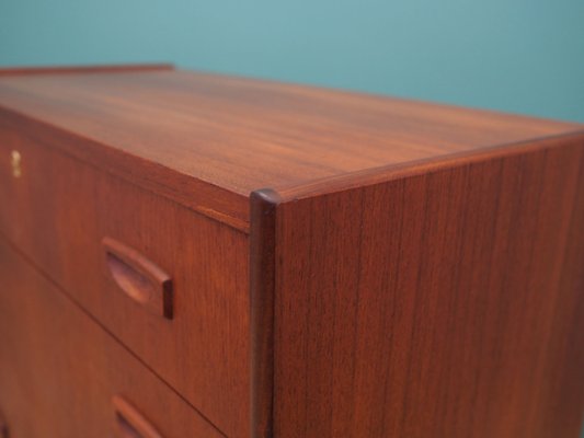 Danish Teak Chest of Drawers, 1970s-VND-2018533