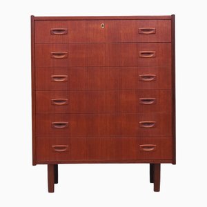 Danish Teak Chest of Drawers, 1970s-VND-2018533