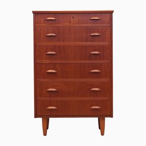 Danish Teak Chest of Drawers, 1970s-VND-2019676