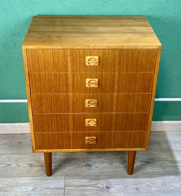 Danish Teak Chest of Drawers-ROJ-1317635