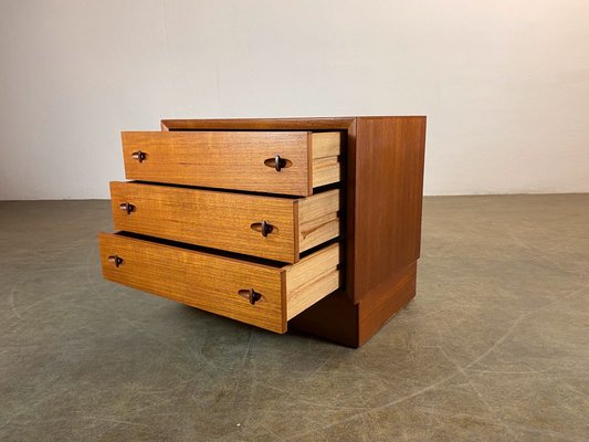 Danish Teak Chest of Drawers attributed to H.W. Klein for Bramin, 1960s-QDV-1572419