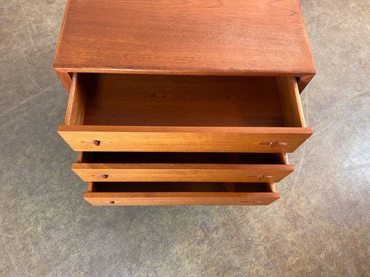 Danish Teak Chest of Drawers attributed to H.W. Klein for Bramin, 1960s-QDV-1572419