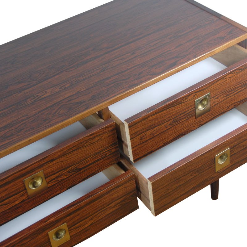 Danish Teak Chest of Drawers from Æjm Møbler, 1970s