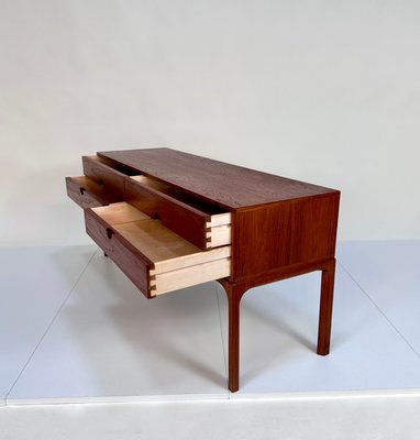 Danish Teak Chest or Sideboard by Kai Kristiansen for Aksel Kjersgaard, 1960s-JP-2027009