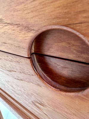 Danish Teak Chest or Sideboard by Kai Kristiansen for Aksel Kjersgaard, 1960s-JP-2027009