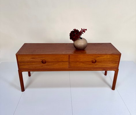 Danish Teak Chest or Sideboard by Kai Kristiansen for Aksel Kjersgaard, 1960s-JP-2027009