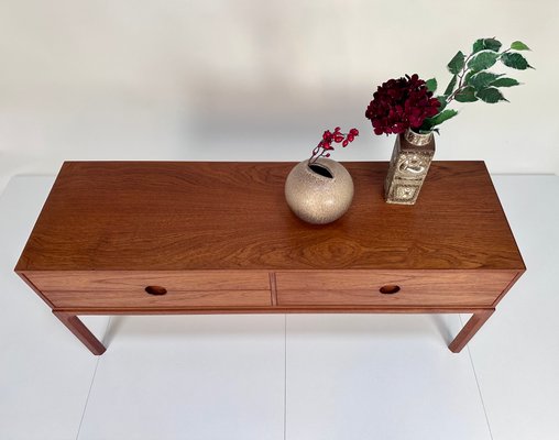 Danish Teak Chest or Sideboard by Kai Kristiansen for Aksel Kjersgaard, 1960s-JP-2027009