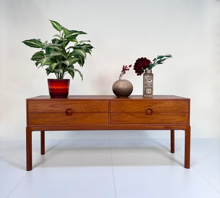 Danish Teak Chest or Sideboard by Kai Kristiansen for Aksel Kjersgaard, 1960s-JP-2027009