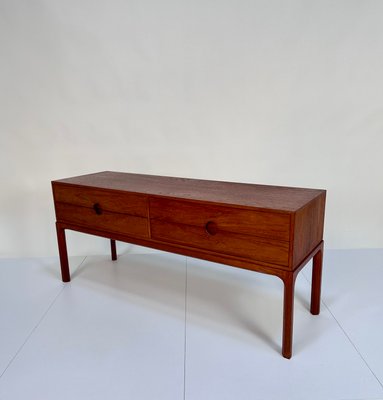 Danish Teak Chest or Sideboard by Kai Kristiansen for Aksel Kjersgaard, 1960s-JP-2027009