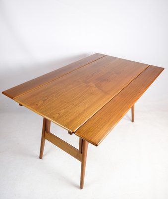 Danish Teak Coffee or Dining Table, 1960s-UY-1425727