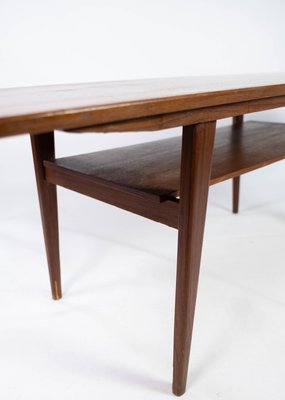 Danish Teak Coffee Table, 1960s-UY-951535