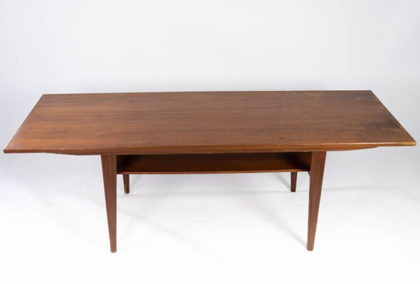 Danish Teak Coffee Table, 1960s-UY-951535