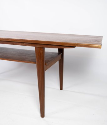 Danish Teak Coffee Table, 1960s-UY-951535