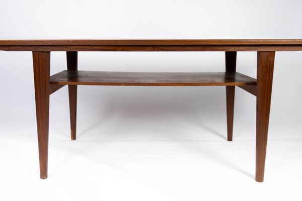 Danish Teak Coffee Table, 1960s-UY-951535