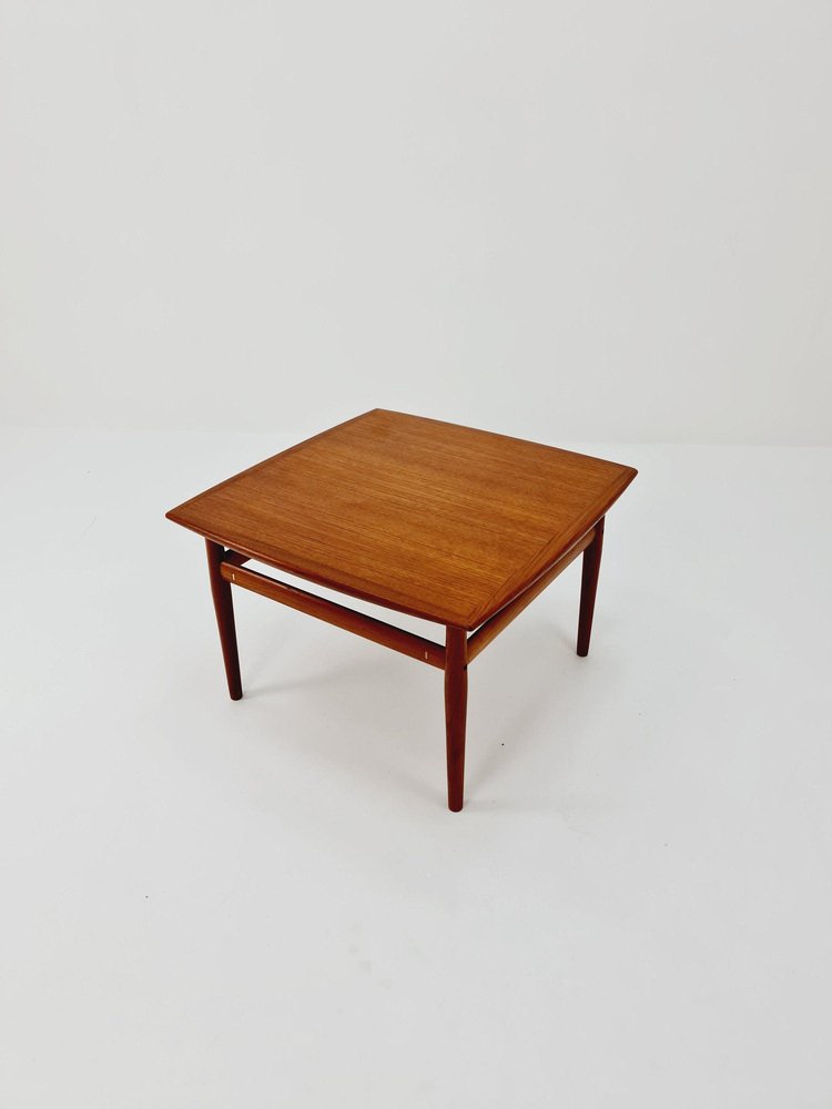 Danish Teak Coffee Table by Grete Jalk for Glostrup Møbelfabrik, 1960s