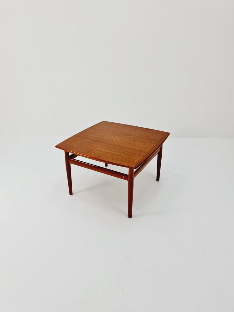 Danish Teak Coffee Table by Grete Jalk for Glostrup Møbelfabrik, 1960s