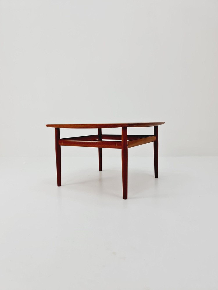 Danish Teak Coffee Table by Grete Jalk for Glostrup Møbelfabrik, 1960s