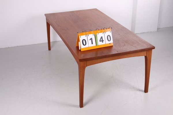 Danish Teak Coffee Table by Niels Bach, 1960s-EZZ-862093