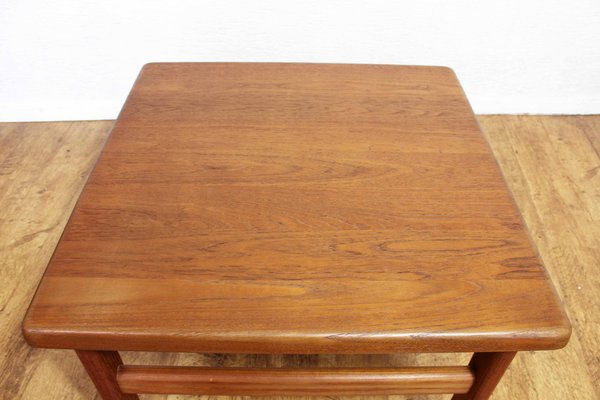 Danish Teak Coffee Table by Niels Bach, 1970s-BQF-1803906