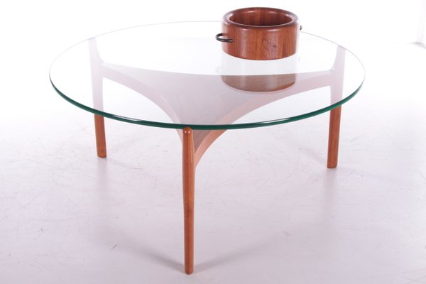 Danish Teak Coffee Table by Sven Ellekaer for Christiaan Linneberg, 1960s-EZZ-995778