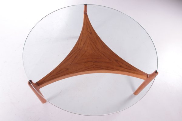 Danish Teak Coffee Table by Sven Ellekaer for Christiaan Linneberg, 1960s-EZZ-995778