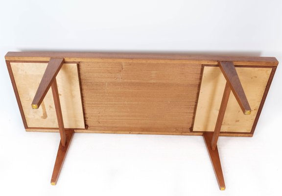 Danish Teak Coffee Table with Drawer, 1960s-UY-999236