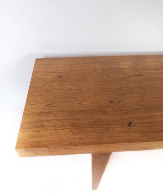 Danish Teak Coffee Table with Drawer, 1960s-UY-999236