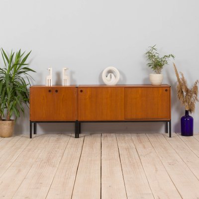 Danish Teak Credenzas by Aksel Kjersgaard, 1960s, Set of 2-UE-986429