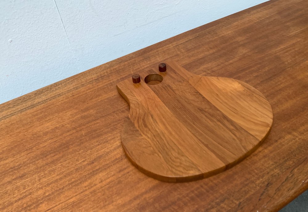 Danish Teak Cutting Board from Nissen, 1960s