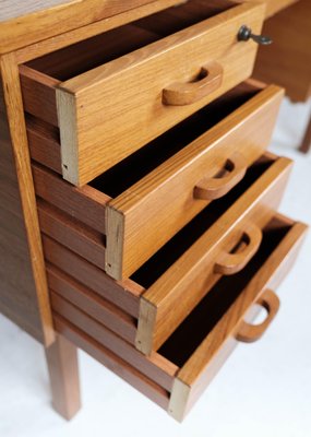 Danish Teak Desk, 1960s-UY-1000706