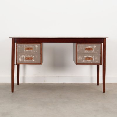 Danish Teak Desk, 1960s-VND-1701009