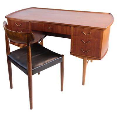 Danish Teak Desk, 1960s-UY-1454047